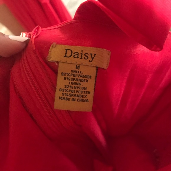 Red Flowy Formal Dress - Picture 9 of 9